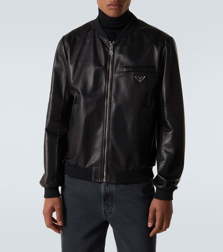 Prada Veste bomber en cuir - Prada - Modalova
