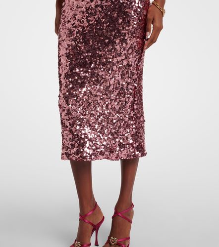 Robe bustier à sequins - Dolce&Gabbana - Modalova