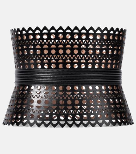 Alaïa Ceinture corset en cuir - Alaia - Modalova