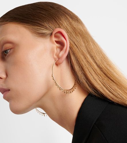 Boucles d'oreilles en or 14 ct et diamants - Sydney Evan - Modalova