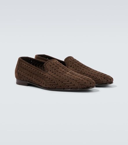 Mocassins Mario en daim - Manolo Blahnik - Modalova
