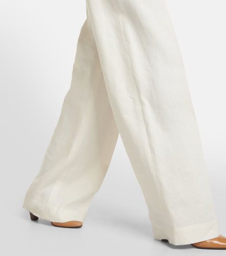 Pantalon ample Antone en lin - The Row - Modalova