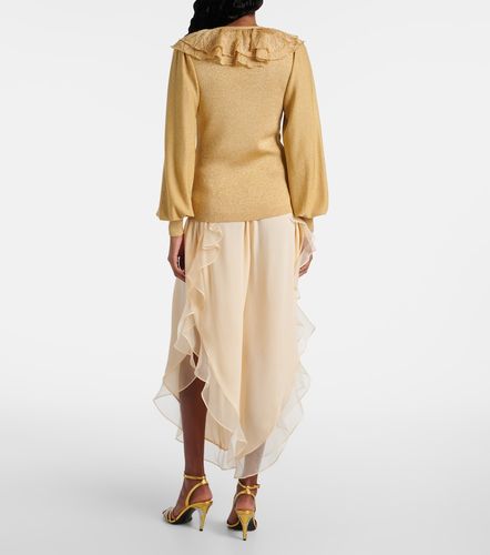 Valentino Pull en lamé à volants - Valentino - Modalova