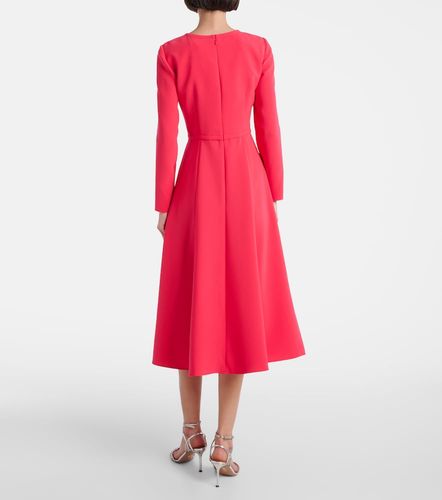 Robe midi en crêpe - Carolina Herrera - Modalova