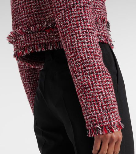 Veste en tweed de laine mélangée - Safiyaa - Modalova