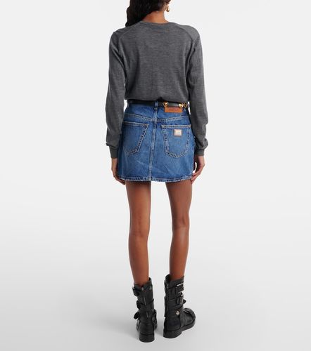 Dolce&Gabbana Mini-jupe en jean - Dolce&Gabbana - Modalova