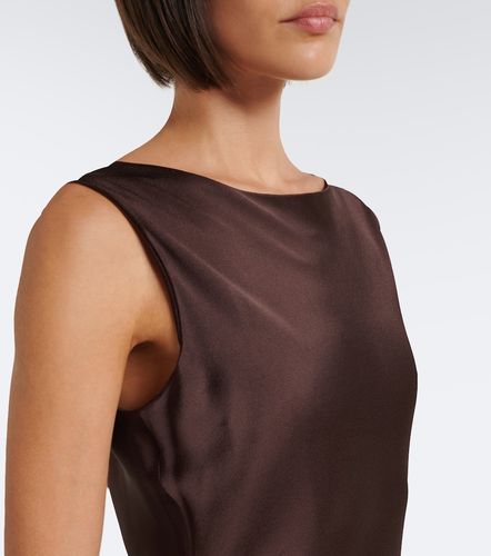Max Mara Robe longue en satin - Max Mara - Modalova