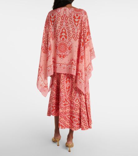Etro Poncho imprimé en soie - Etro - Modalova