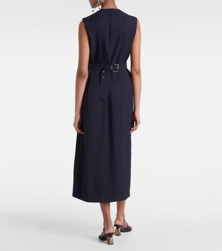 Robe midi en gabardine - Dries Van Noten - Modalova
