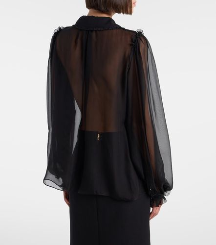 Blouse en soie à volants - Dolce&Gabbana - Modalova