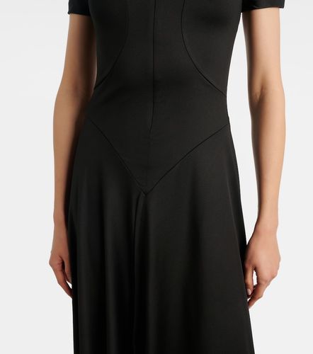 Robe midi asymétrique - Victoria Beckham - Modalova