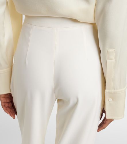 Pantalon évasé Daline en laine mélangée - Costarellos - Modalova