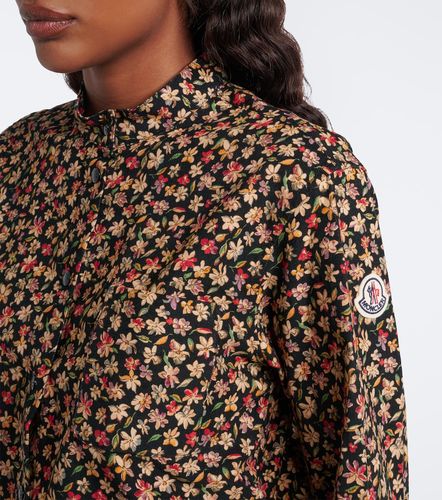 Moncler Chemise en coton à fleurs - Moncler - Modalova