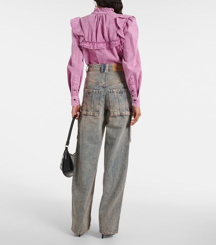 Jean cargo Heilani à taille haute - Marant Etoile - Modalova