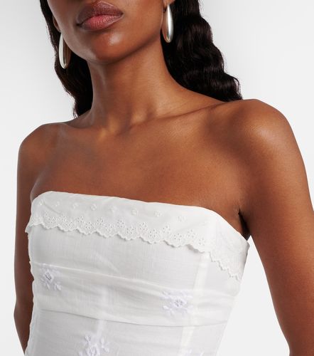 Top bandeau en coton mélangé - Magda Butrym - Modalova