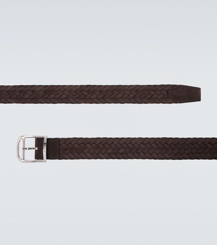 Brioni Ceinture tressée en daim - Brioni - Modalova