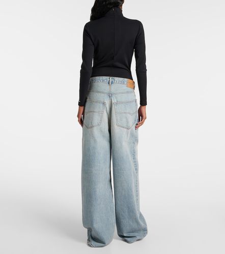 Jean wide taille mi-haute - Balenciaga - Modalova