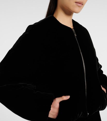 Alaïa Veste bomber en velours - Alaia - Modalova