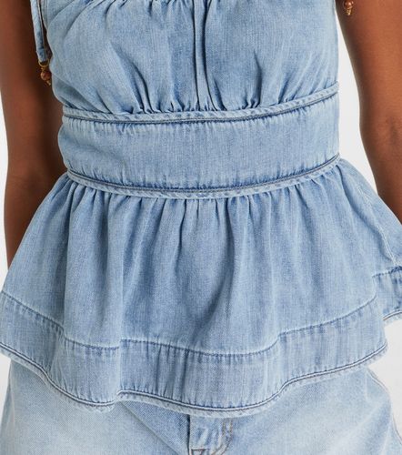 Zimmermann Top Wanderlust en jean - Zimmermann - Modalova