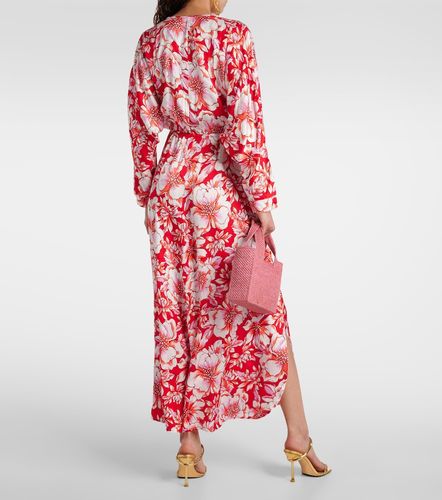 Robe midi Ilona à fleurs - Poupette St Barth - Modalova