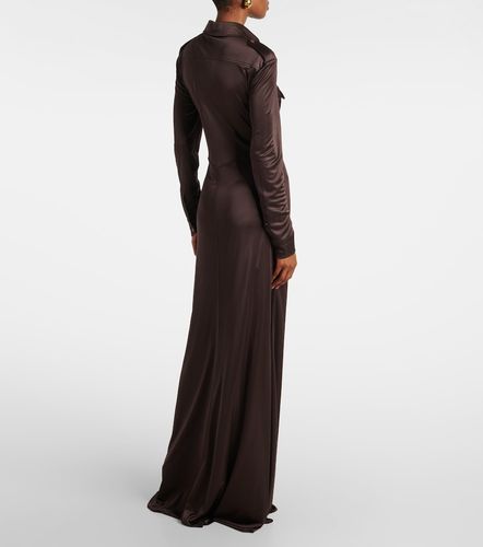 Tom Ford Robe longue en jersey - Tom Ford - Modalova