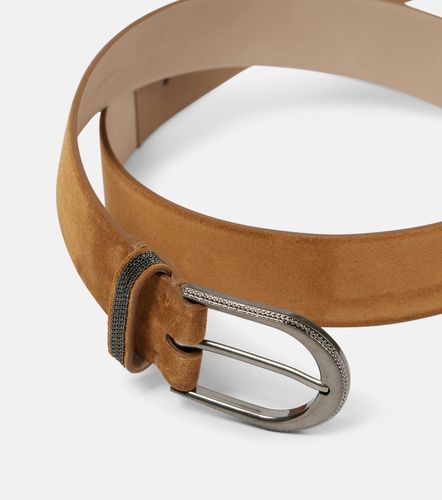 Ceinture Monili en daim - Brunello Cucinelli - Modalova