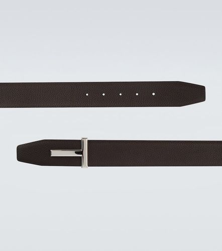 Ceinture T Icon réversible en cuir - Tom Ford - Modalova