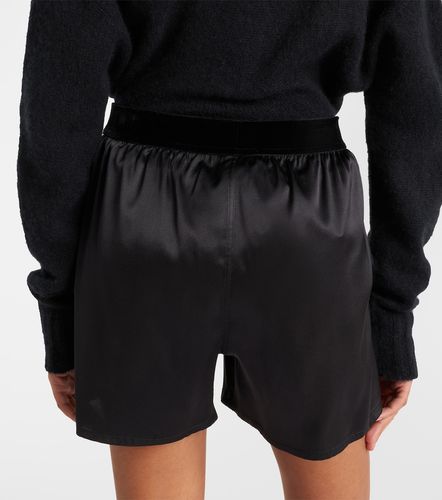Short à taille haute en soie - Tom Ford - Modalova