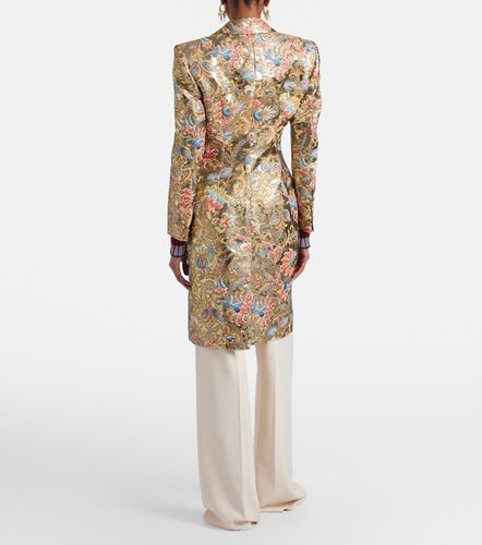 Etro Manteau imprimé en lamé - Etro - Modalova