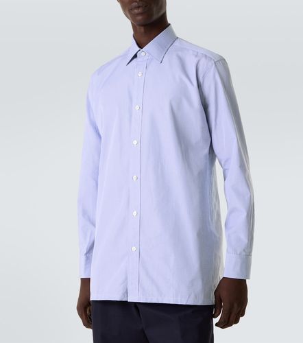 Chemise en coton à carreaux - Charvet - Modalova