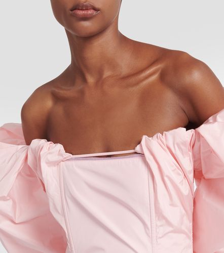 Robe Taffetas à encolure bardot - Jacquemus - Modalova