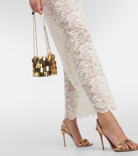 Robe longue en dentelle à épaules dénudées - Rabanne - Modalova