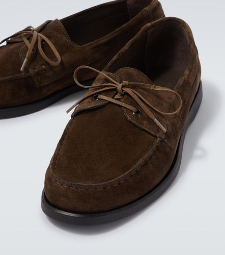 Chaussures bateau City Moc en daim - Saman Amel - Modalova