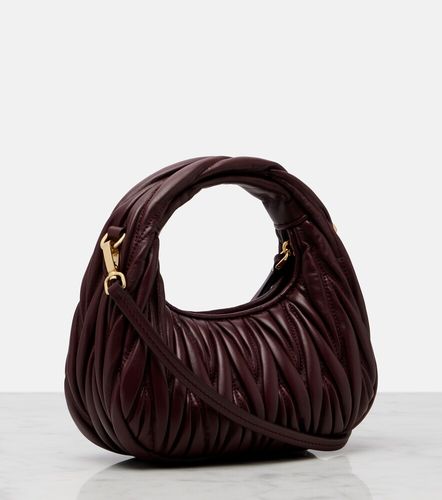Sac à main Wander Mini en cuir matelassé - Miu Miu - Modalova
