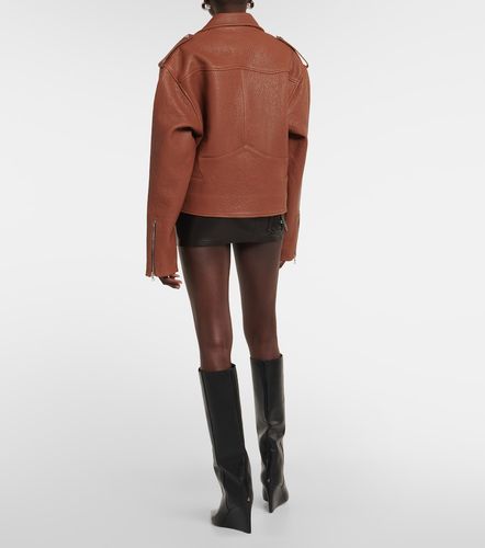 David Koma Veste oversize en cuir - David Koma - Modalova