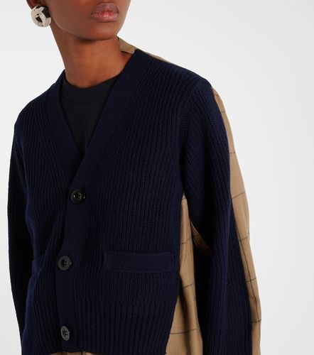 Sacai Cardigan en laine mélangée - Sacai - Modalova