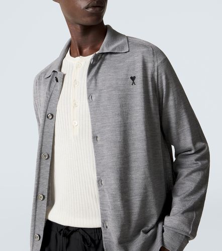 Ami Paris Cardigan en laine - Ami Paris - Modalova
