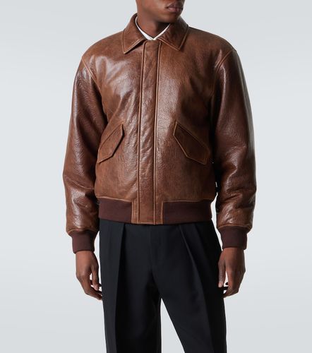 Saint Laurent Veste bomber en cuir - Saint Laurent - Modalova