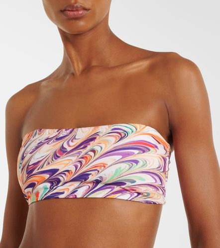 Haut de bikini bandeau Iris à imprimé - Alexandra Miro - Modalova