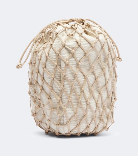 Pochette Small en cuir macramé - Savette - Modalova