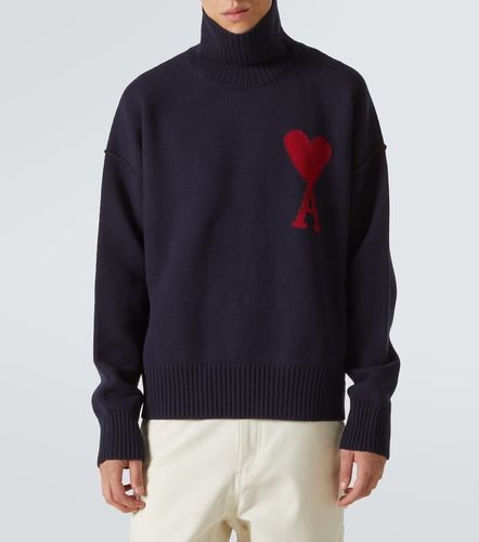 Pull Ami de Coeur en laine vierge - Ami Paris - Modalova