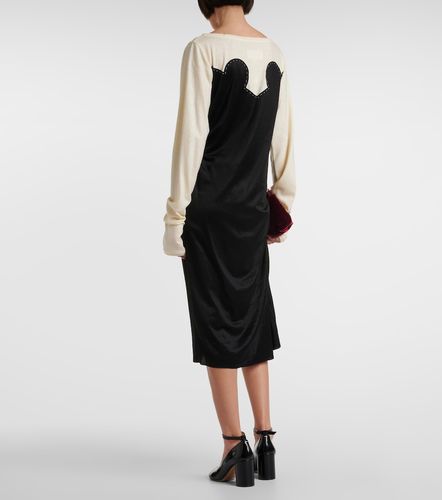 Maison Margiela Robe midi en jersey - Maison Margiela - Modalova