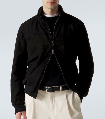 Thom Sweeney Veste bomber en daim - Thom Sweeney - Modalova