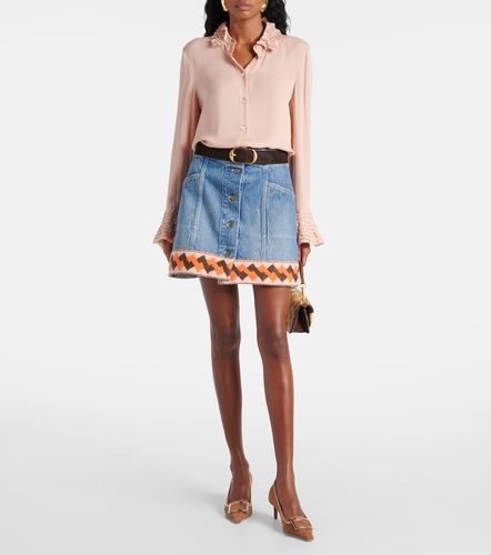 Escarpins Viv’ Canard 55 en daim - Roger Vivier - Modalova