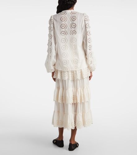 Blouse Lucky brodée en coton - Zimmermann - Modalova