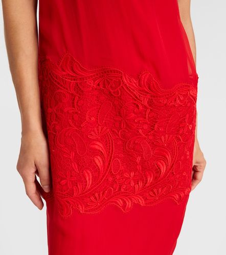 Ferragamo Robe midi en soie - Ferragamo - Modalova