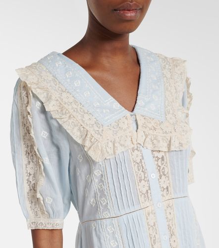 Robe Edina en coton à broderie - Rixo - Modalova