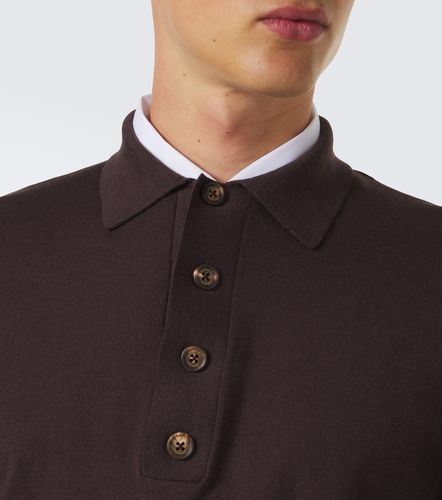 Eleventy Polo en coton et cachemire - Eleventy - Modalova