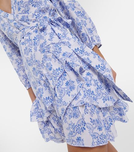 Robe portefeuille Legacy à fleurs - Melissa Odabash - Modalova