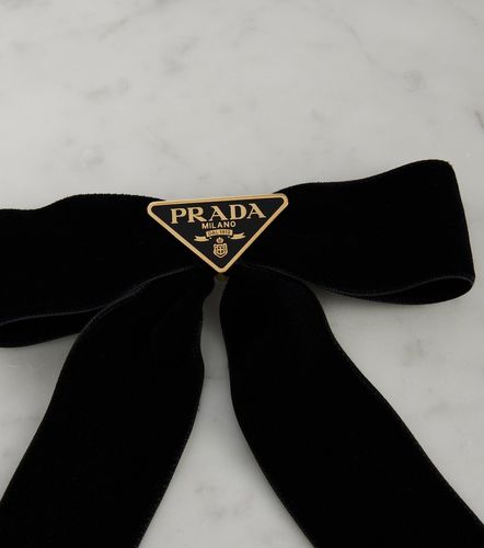 Prada Barrette en velours - Prada - Modalova